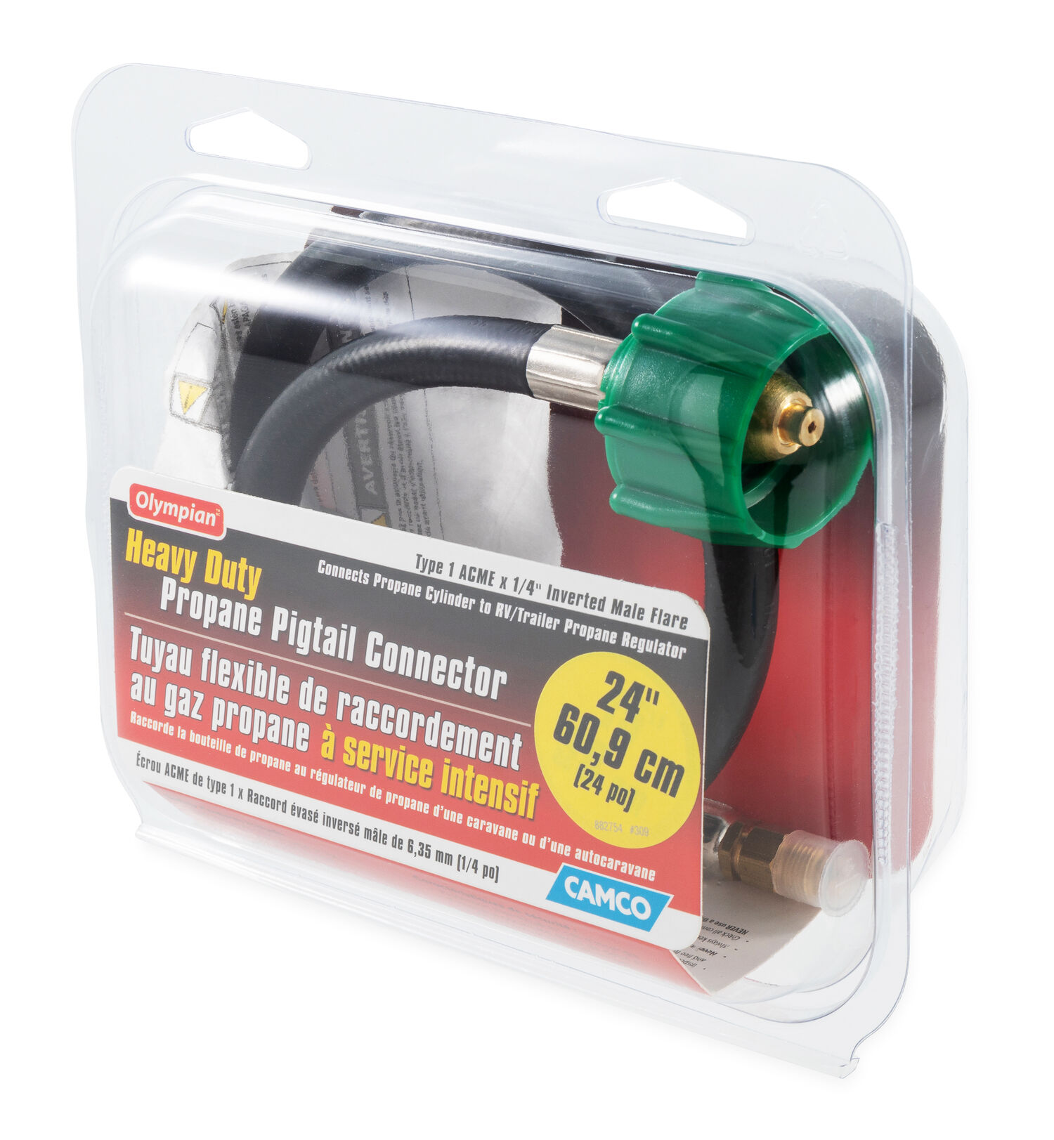 Pigtail Prop Hose, 24-In