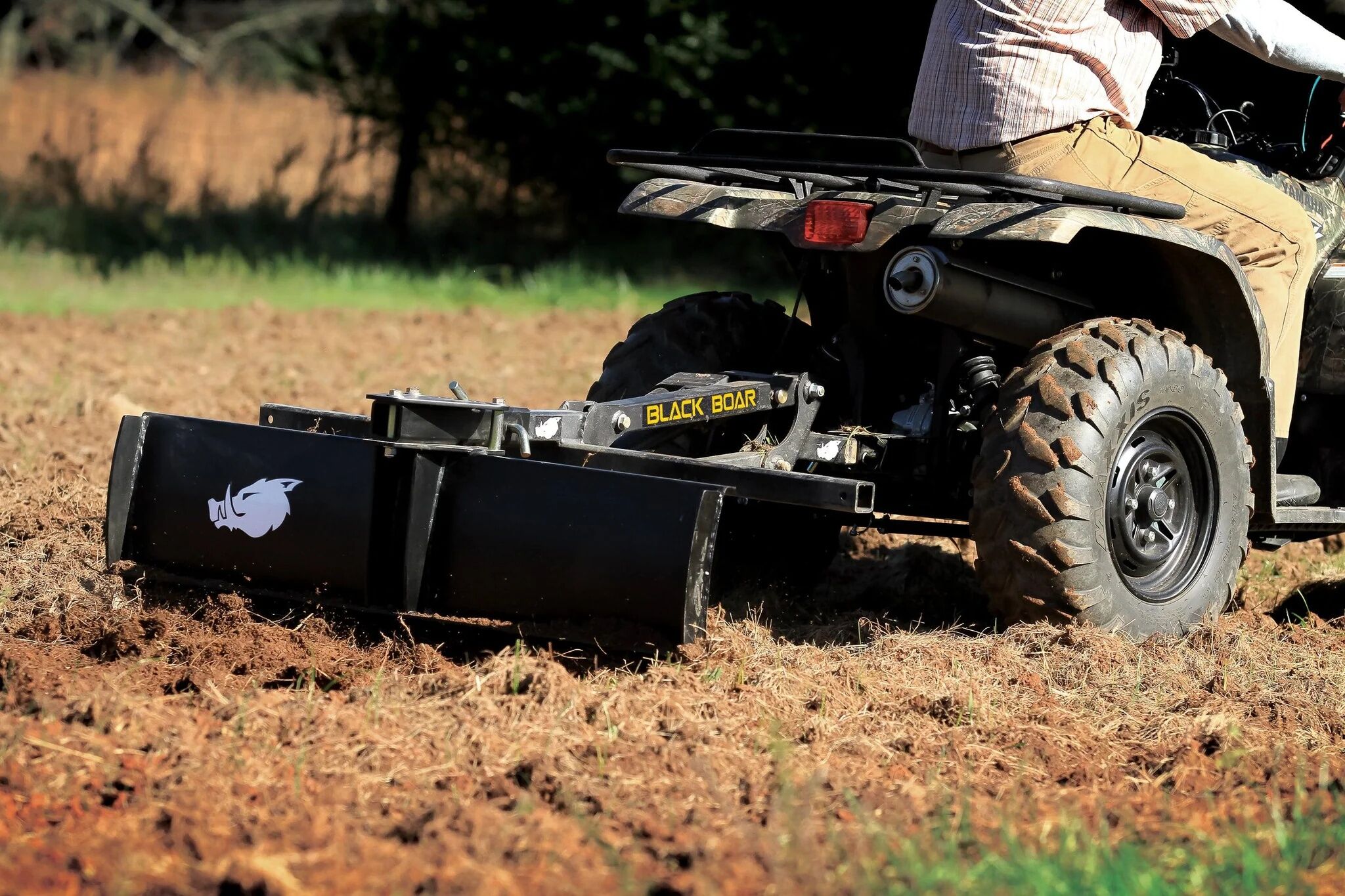 ATV Scrape Blade Implement