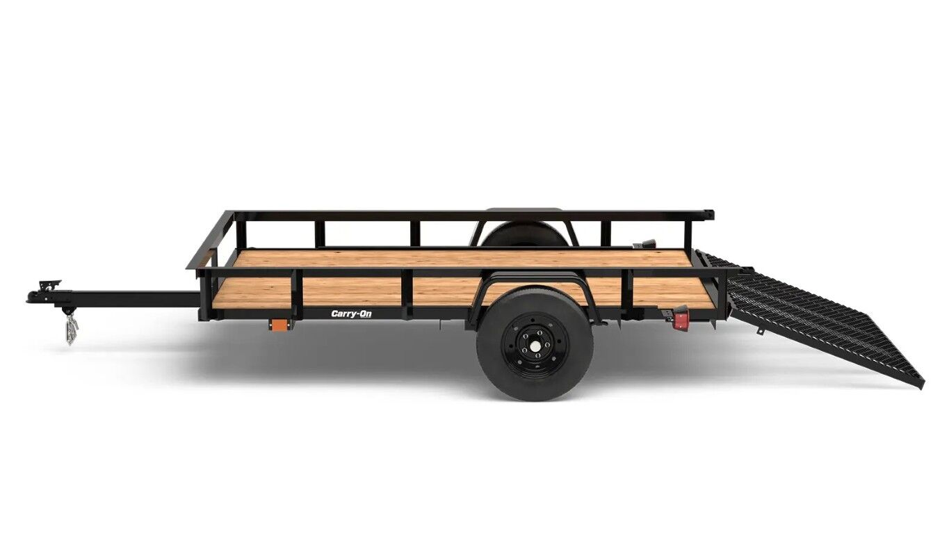 Carry-On 5-ft x 8-ft Wire Mesh Utility Trailer with Gate