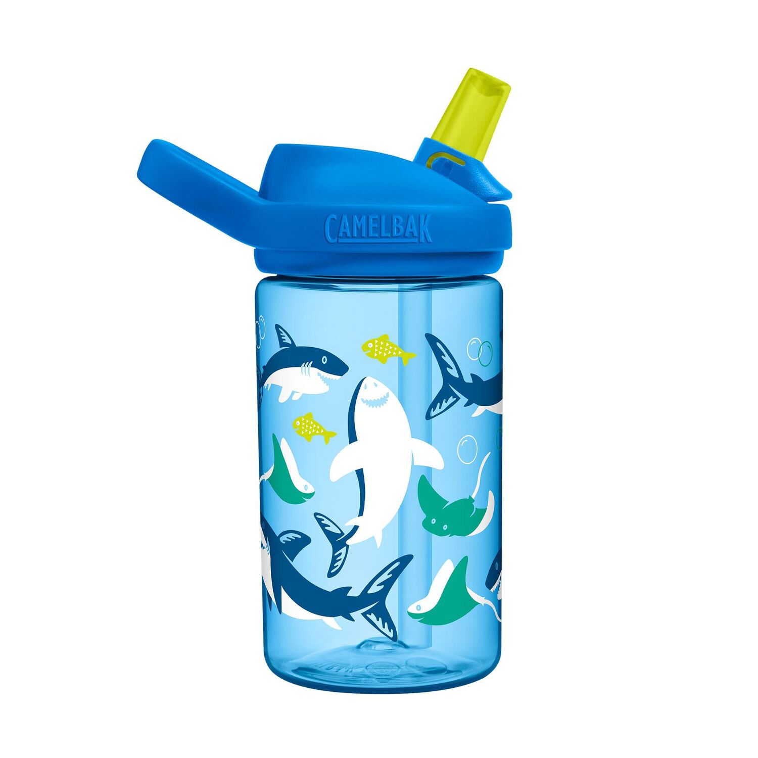 Camelbak Sharks & Rays Eddy+ Kids Bottle With Tritan Renew, 14-Oz