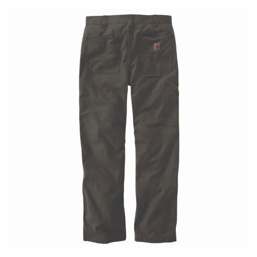 Carhartt Men's Relaxed Fit Rugged Flex Canvas Work Pant in Peat