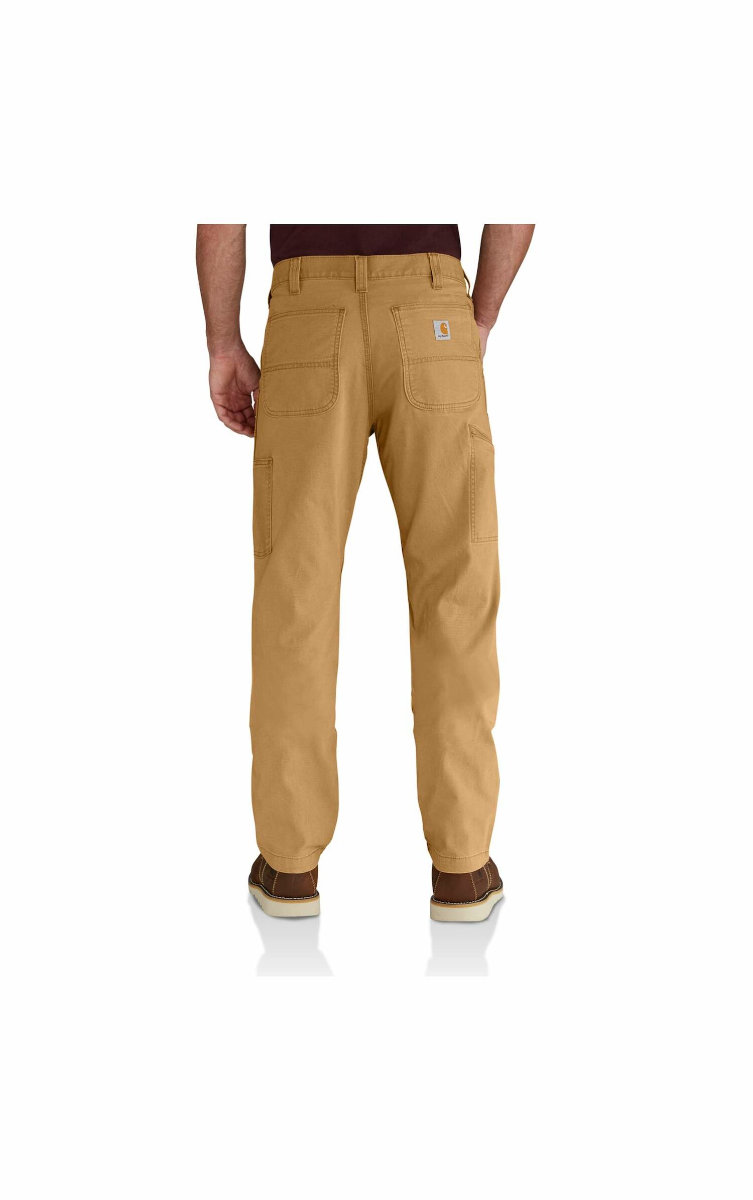 Carhartt Men's Relaxed Fit Rugged Flex Flex Canvas Utility Double-Knee Pant 