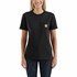 Carhartt Women's K87 Workwear Pocket Short Sleeve T-shirt in Black