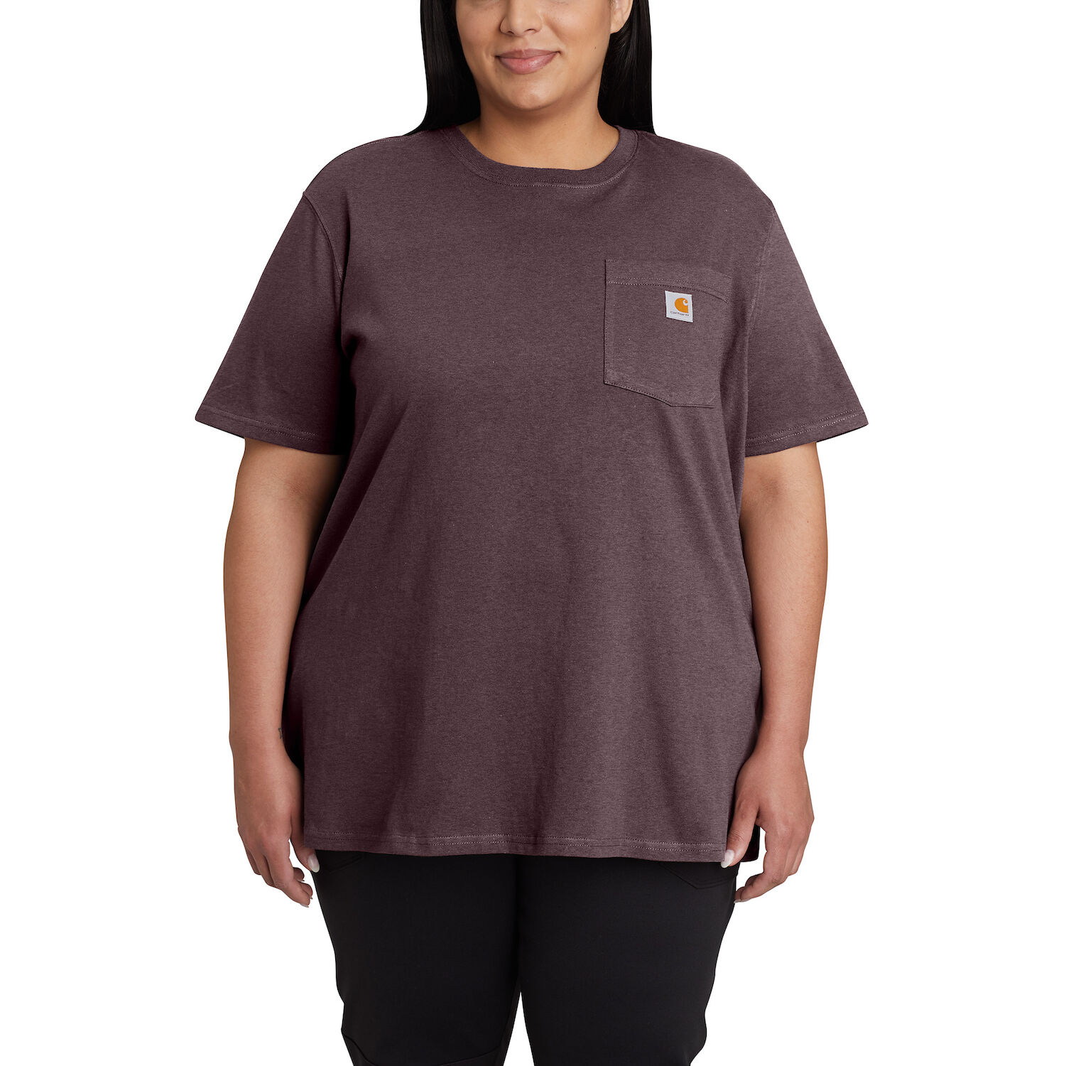Carhartt Women's Loose Fit Heavyweight Short Sleeve Pocket T-Shirt