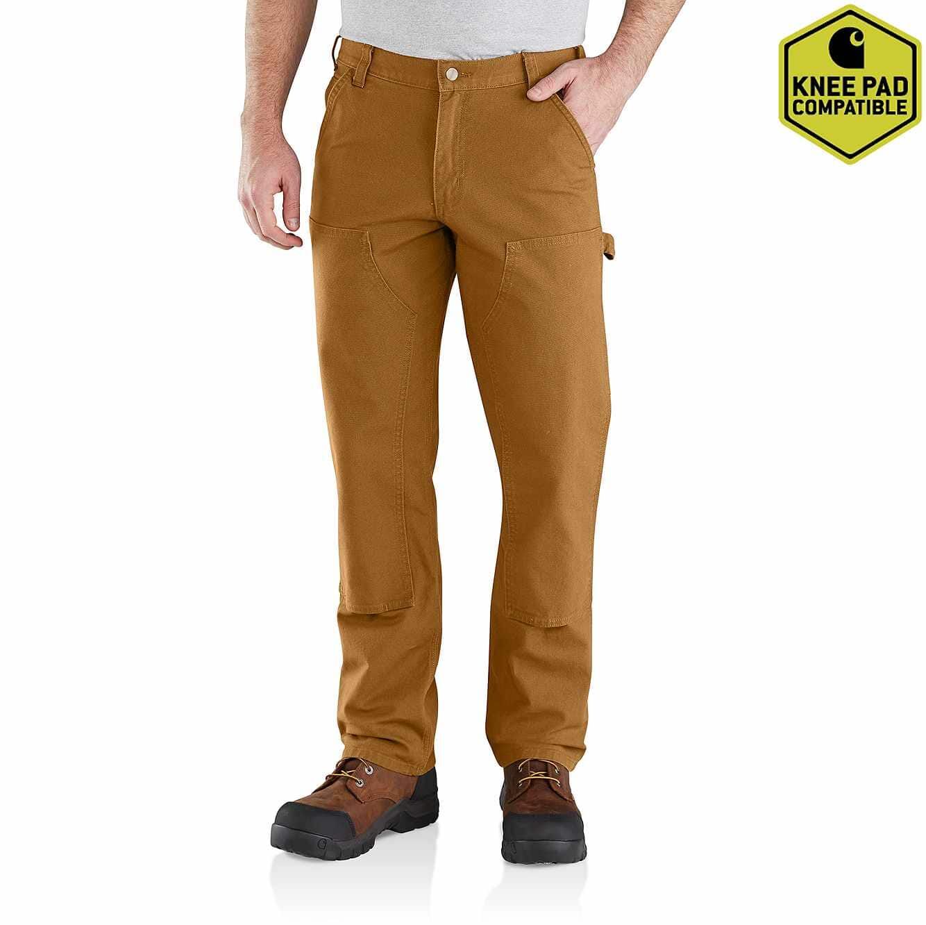 Rugged Flex Relaxed Fit Duck Double Front Pant