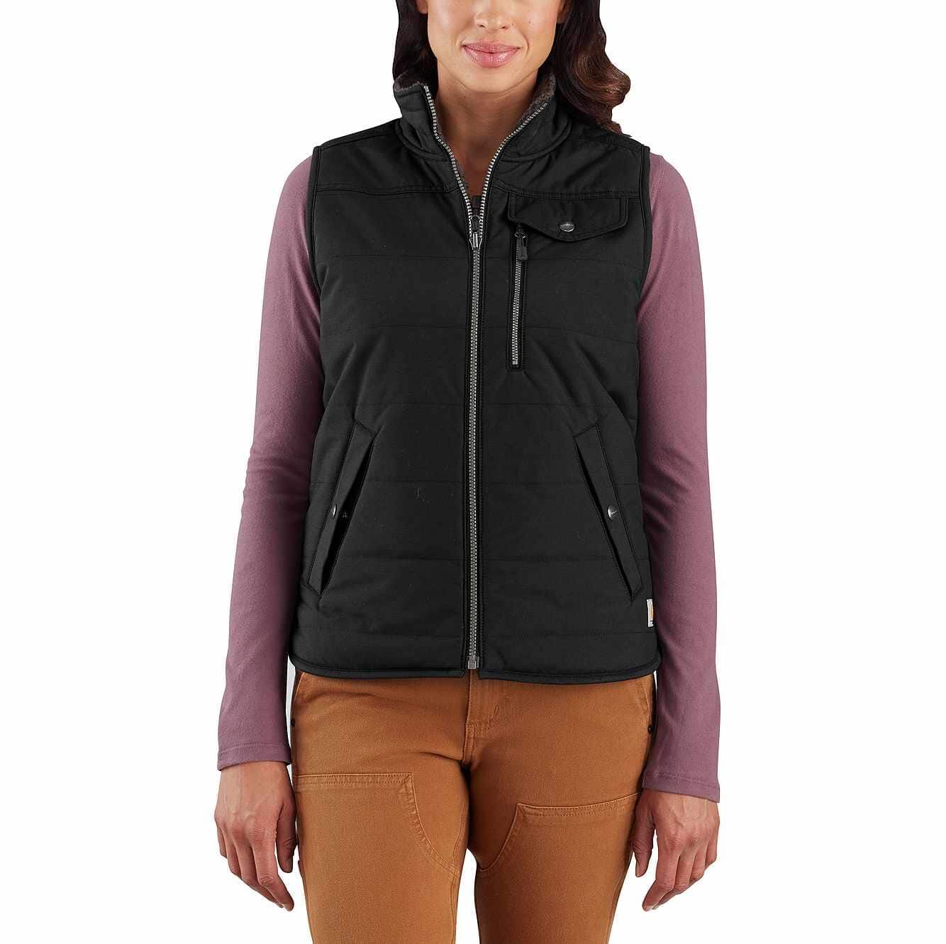 Utility Sherpa Lined Vest - Outerwear 