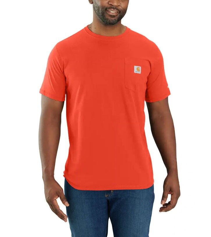 Carhartt Men's Force Relaxed Fit Midweight Short Sleeve Pocket T-Shirt