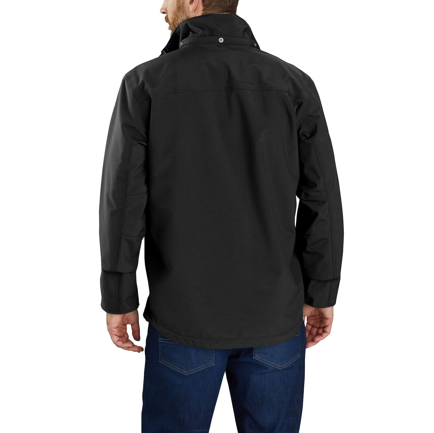 Carhartt Men's Storm Defender® Loose Fit Heavyweight Jacket in Black