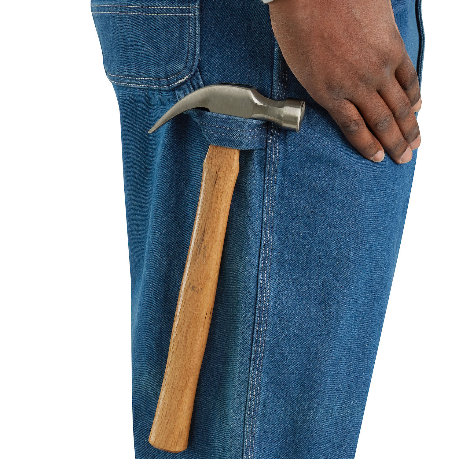 Carhartt Men's Loose Fit Denim Bib Overall in Darkstone