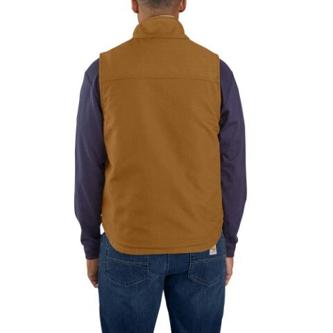 Carhartt Men's Flame Resistant Duck Sherpa Lined Vest
