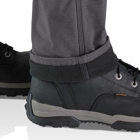 Carhartt Men's Rugged Flex Relaxed Fit Ripstop Cargo Fleece-Lined Work Pant in Shadow