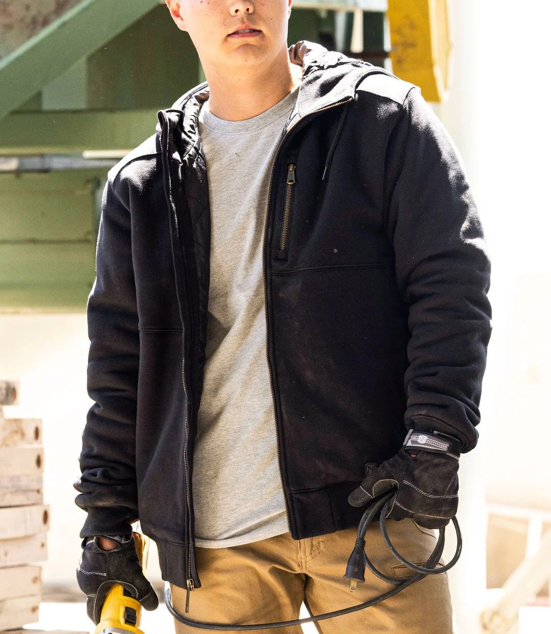 Noble Outfitters Men's FullFlexx HD Full Zip Hoodie