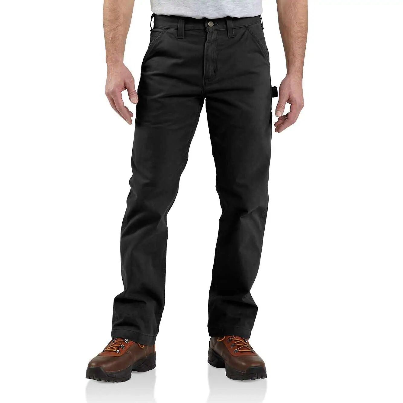 Washed Twill Relaxed Fit Work Pant