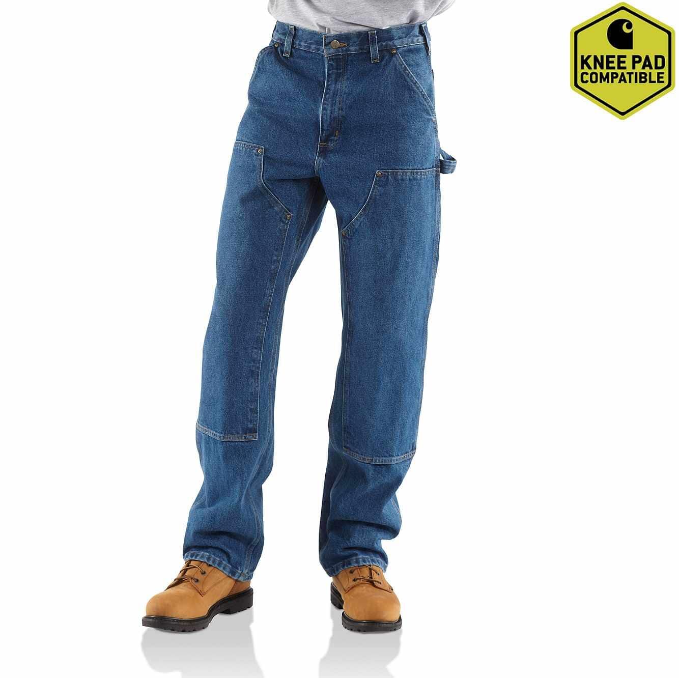 Loose Original-Fit Washed Logger Double-Front Work Jean