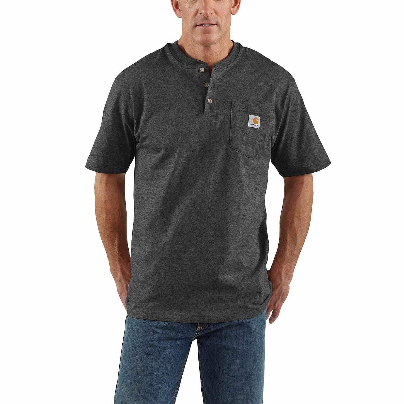 Workwear Short-Sleeve Henley T Shirt