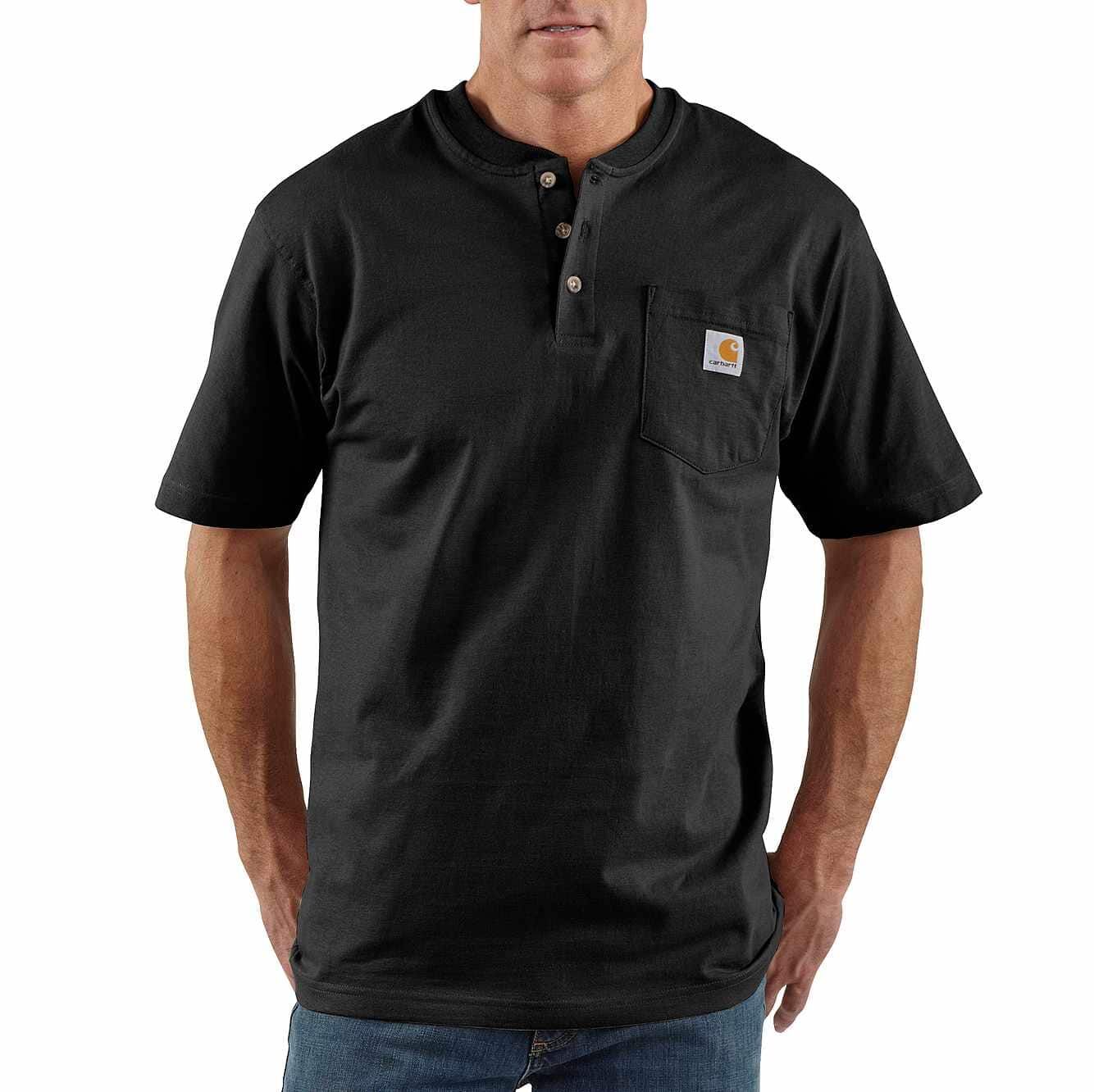 Workwear Short-Sleeve Henley T Shirt