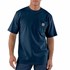 Carhartt Men's K87 Workwear Pocket Short Sleeve T-shirt in Pale Apricot Nep