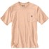 Carhartt Men's K87 Workwear Pocket Short Sleeve T-shirt in Carbon Heather