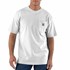 Carhartt Men's K87 Workwear Pocket Short Sleeve T-shirt in White