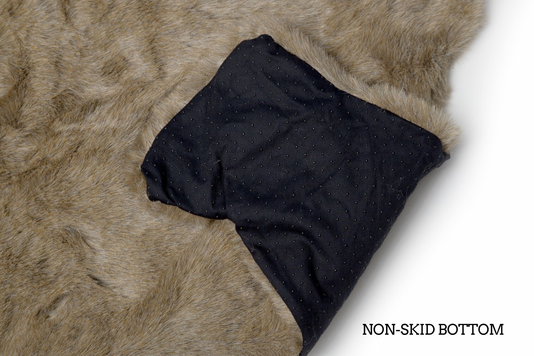 Carstens Plush White Tail Deer Animal Rug, Small