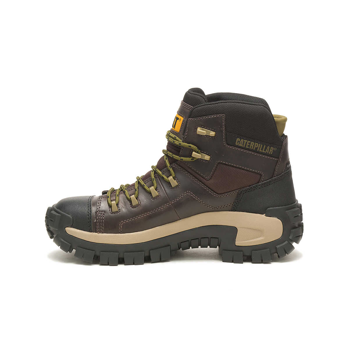 CAT Men's Invader hiker Waterproof Composite Toe Work Boot