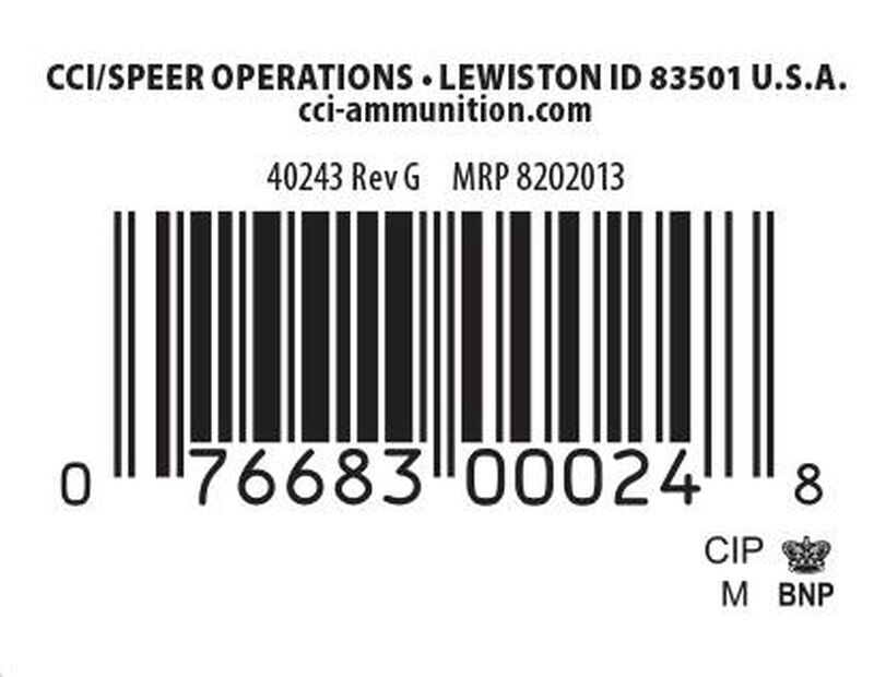 CCI Maxi-Mag .22 WMR, 40 Grain Jacketed Hollow Point Rifle Ammo, 50-Rd