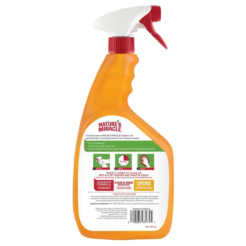 Nature's Miracle Set-In Stain Destroyer for Dogs, 32-Oz