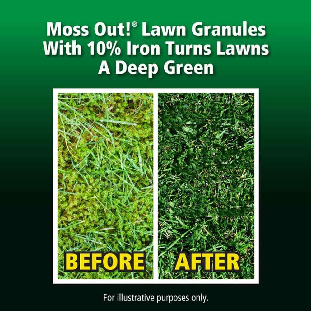 Moss Out! Lawn Granules, 20-Lb