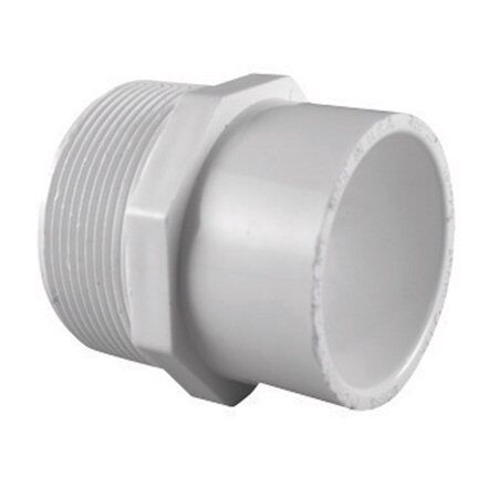 Charlotte Pipe PVC Reducing Adapter, 1-In X 1 1/4-In