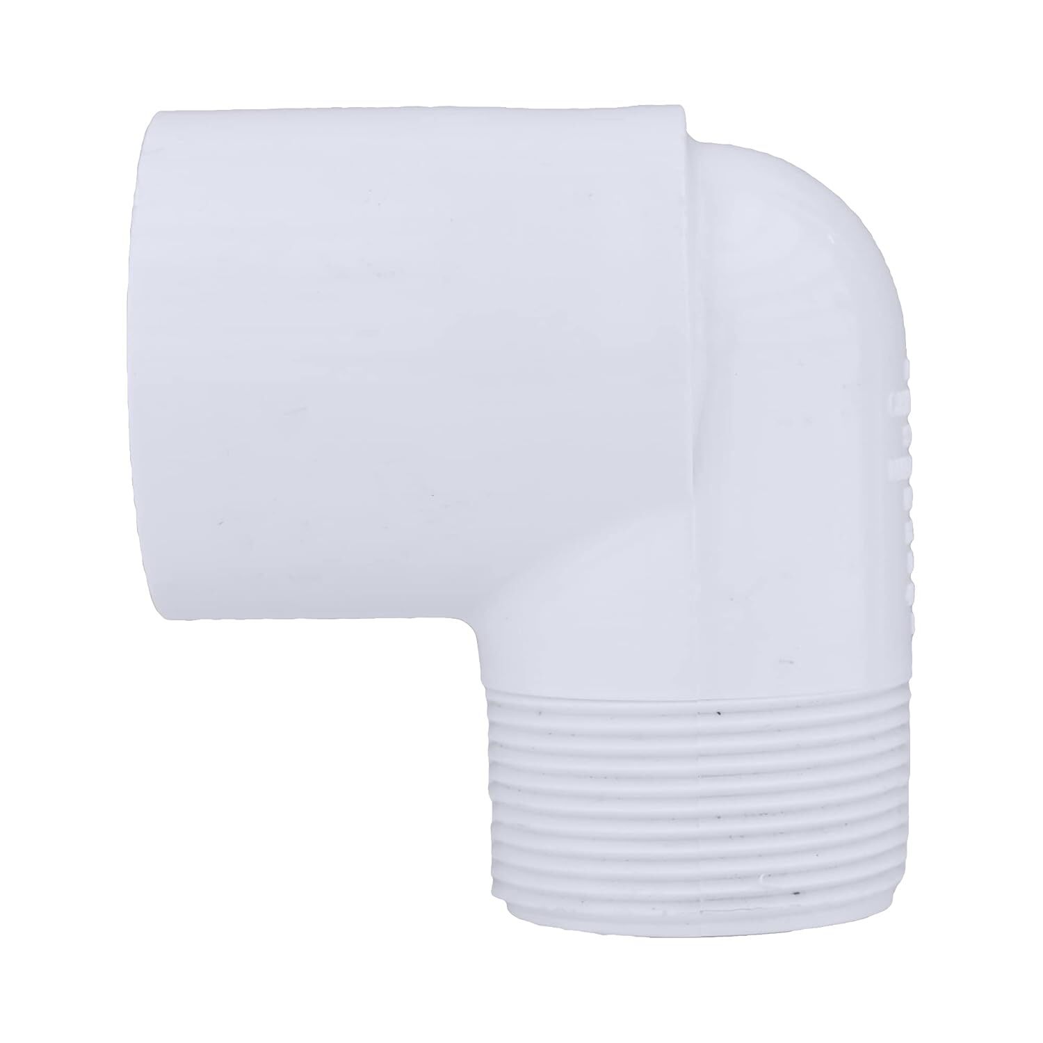 Charlotte Pipe Schedule 40 PVC 90° Street Elbow 1 1/2-In Slip x 1 1/2-In MPT