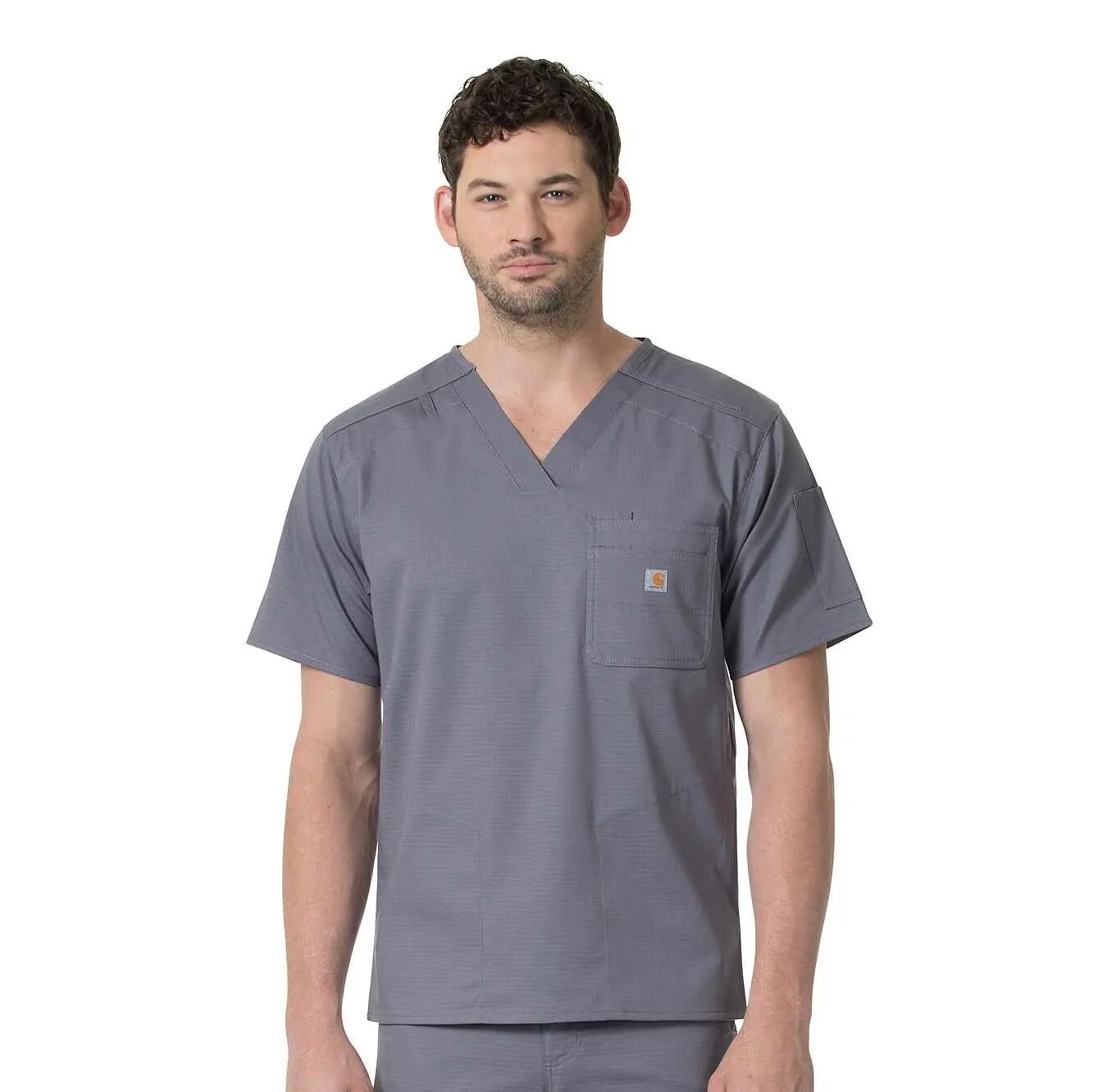 Carhartt Men's Slim Fit Six Pocket Scrub Top