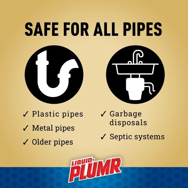 Liquid-Plumr Pro-Strength Gel Clog Opener, 32-Oz