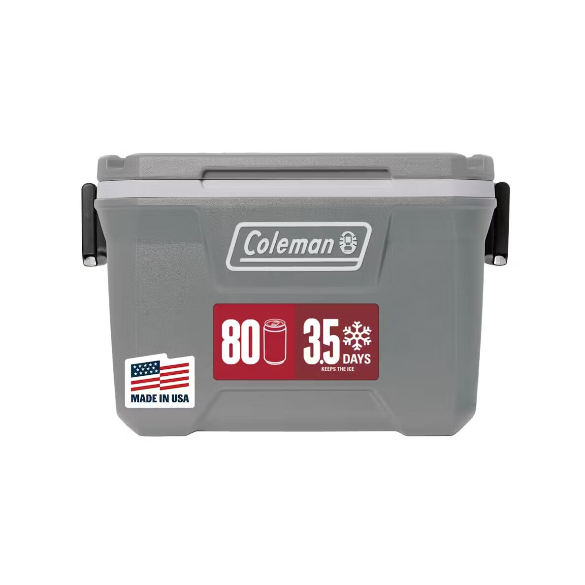 Coleman Classic Series Gray Hard Cooler, 52-Qt