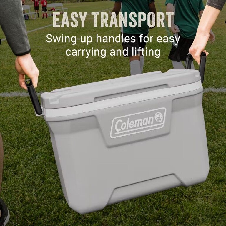 Coleman Classic Series Gray Hard Cooler, 52-Qt