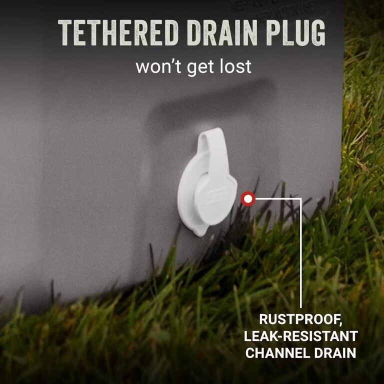 Coleman Classic Series Gray Hard Cooler, 52-Qt