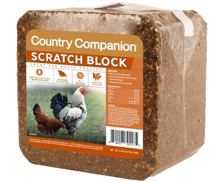 Country Companion Scratch Block, 21-Lb