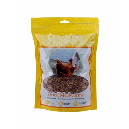 Country Companion Dried Mealworms, 10-Oz