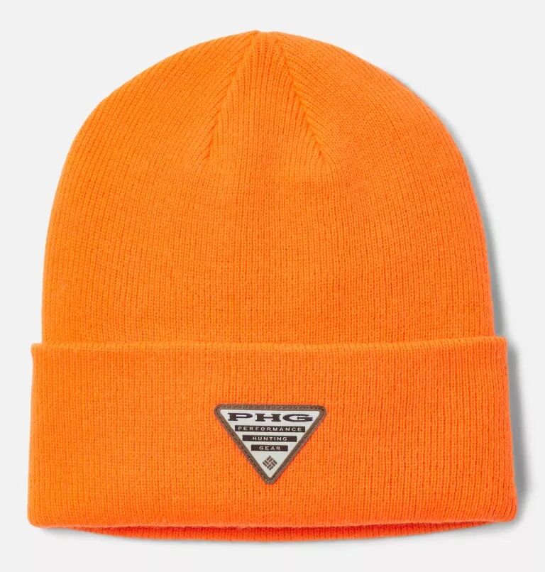Columbia Men's PHG Game Flag Cuffed Beanie in Blaze