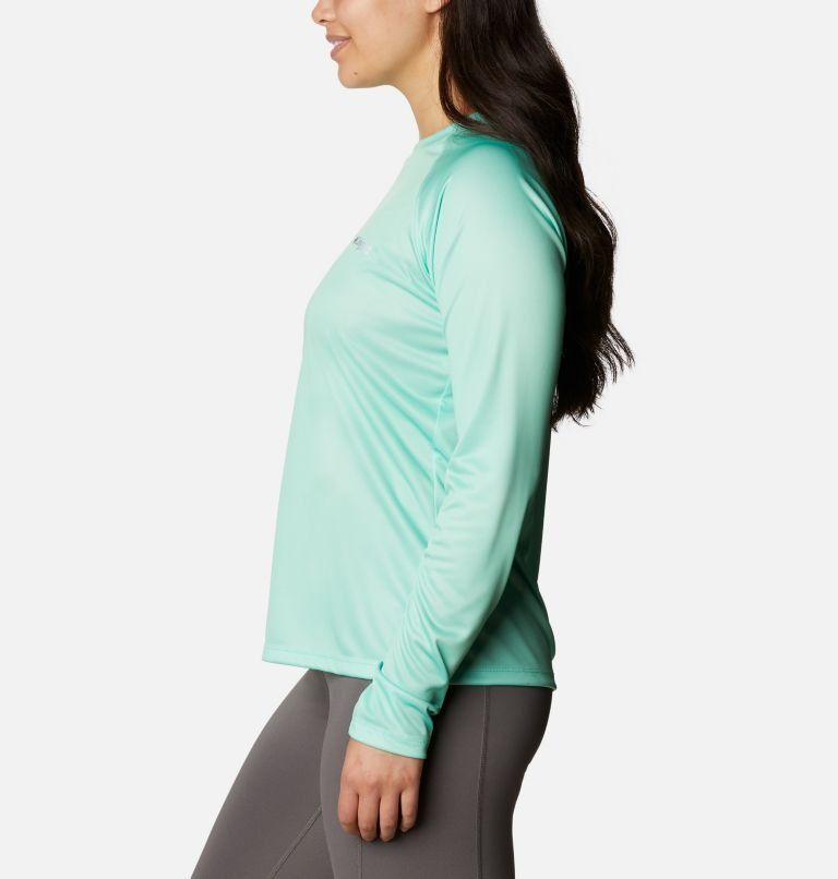 Columbia Women's Tidal Tee PFG Fish Flag Long Sleeve T-Shirt