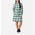 Columbia Women's Holly Hideaway™ Flannel Dress in Spruce Simple Tartan