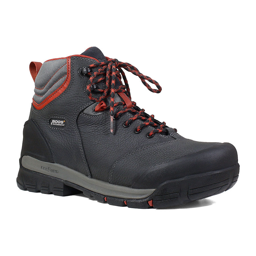 Bogs Bedrock 6" Waterproof Leather Work Boots