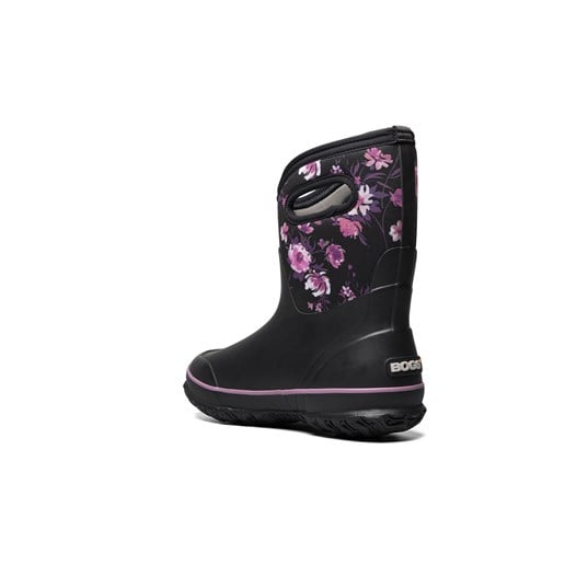 Women's Classic Mid Painterly Farm Boots in Black