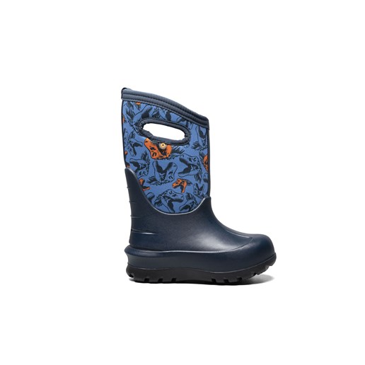 Kid's Neo-Classic Cool Dinos Winter Boots in Navy 