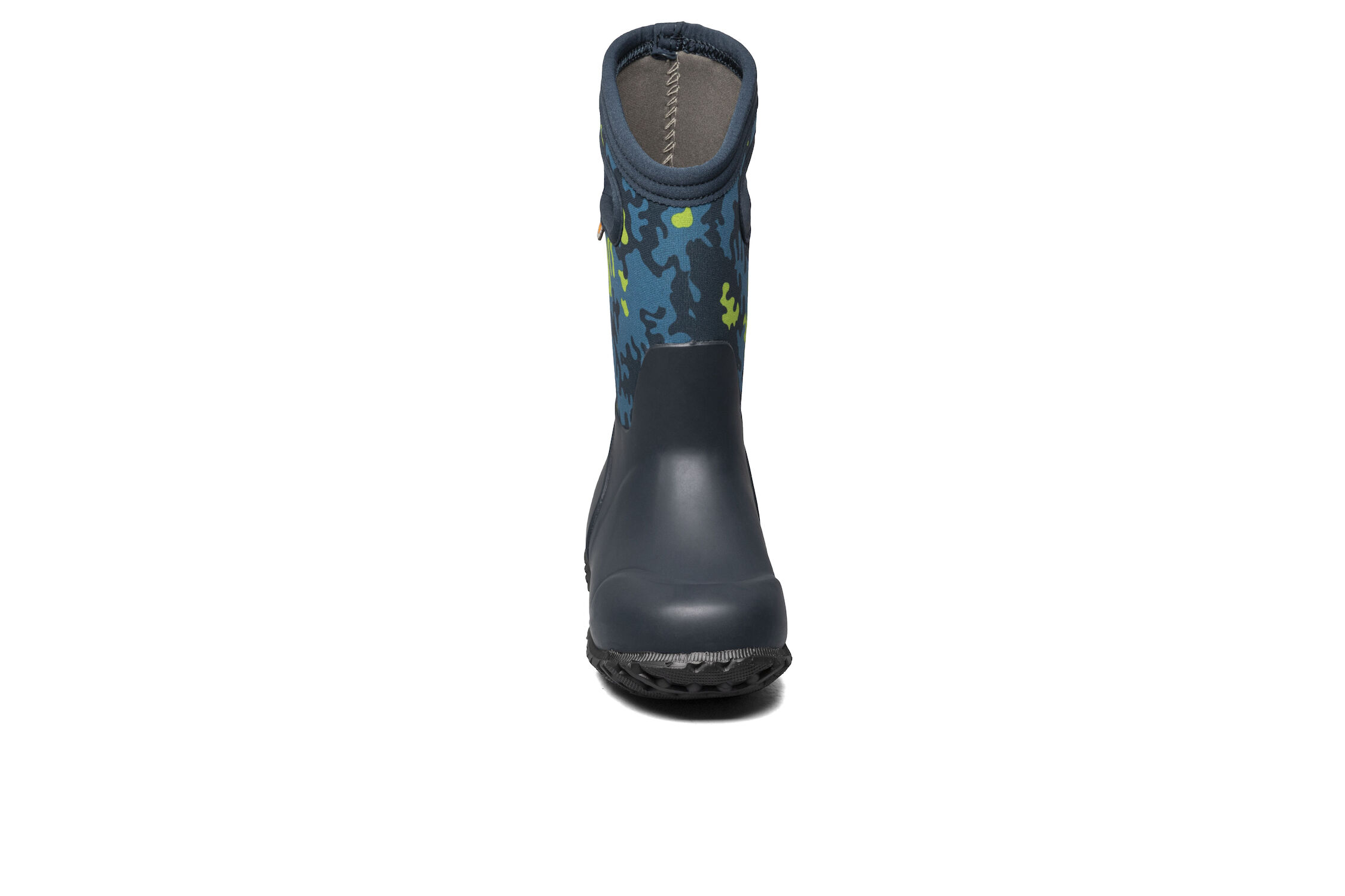 Kid's York Neo Camo Rain Boots in Blue 