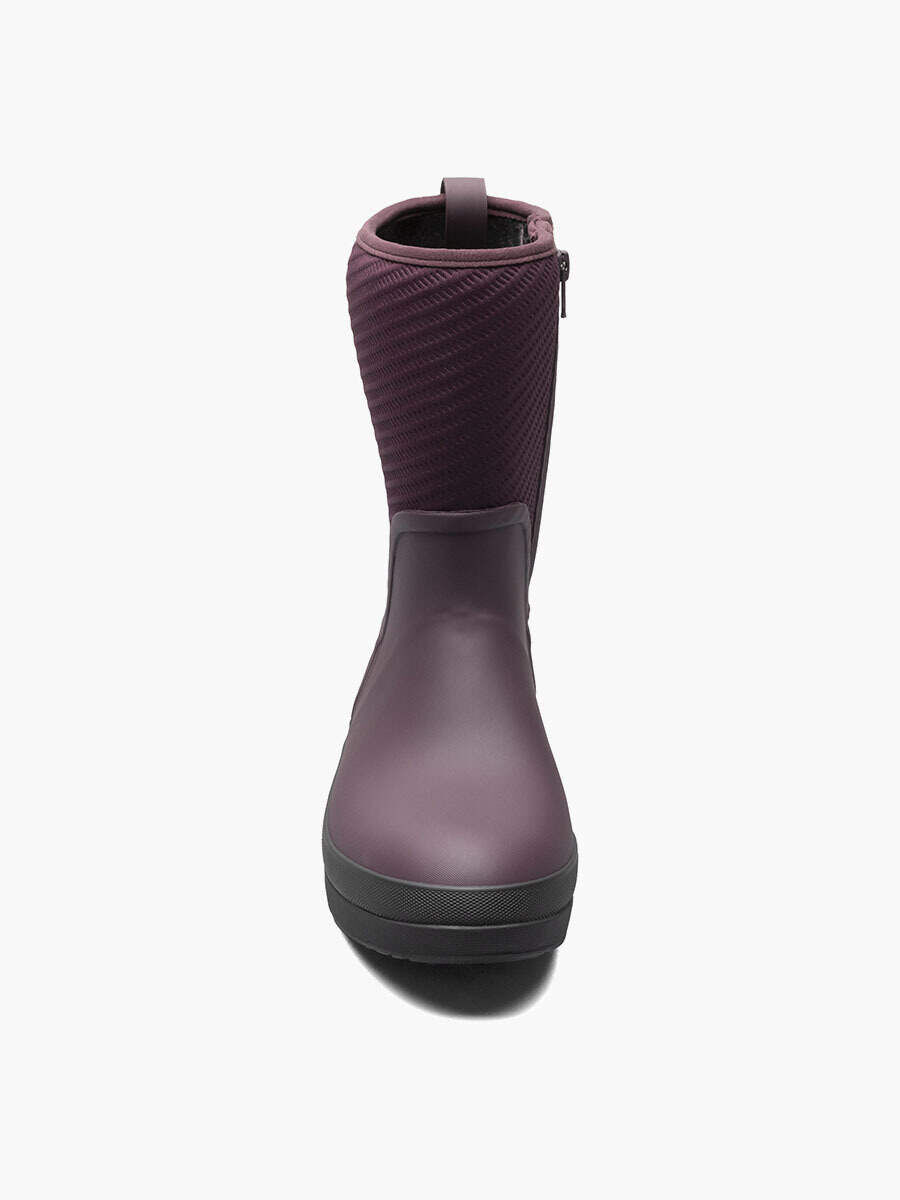 Bogs Women's Crandall II Mid Zip Winter Boots in Wine