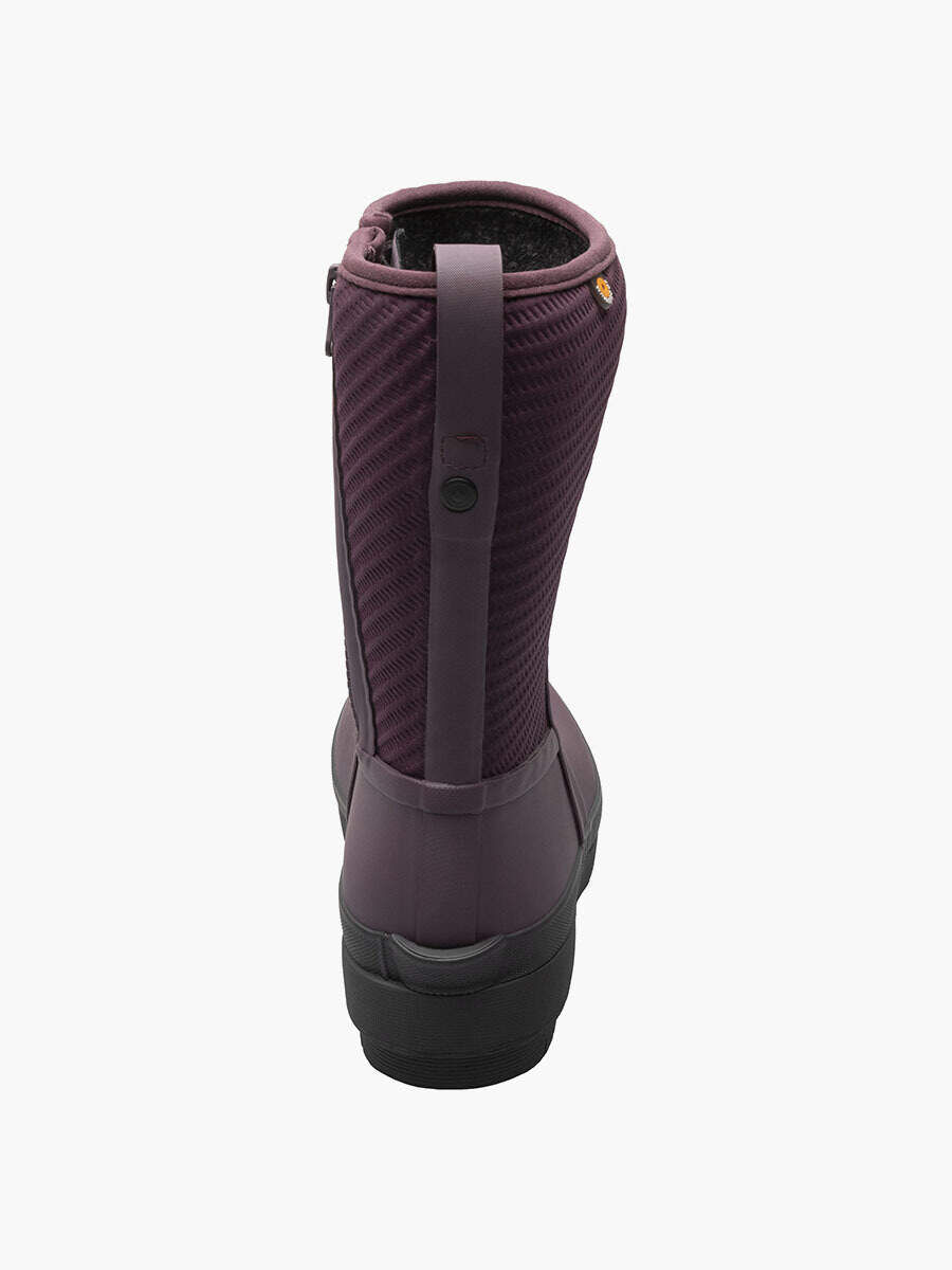 Bogs Women's Crandall II Mid Zip Winter Boots in Wine