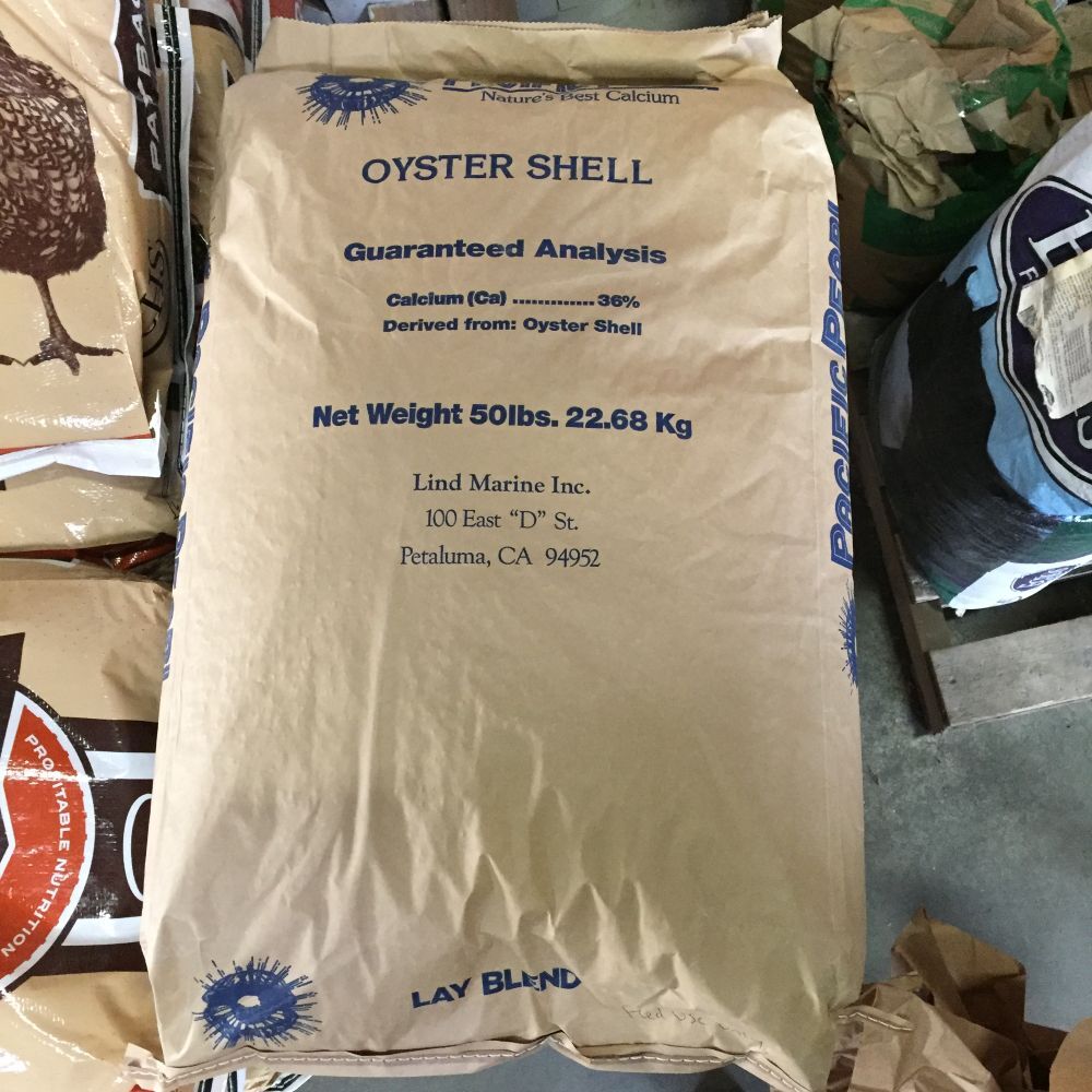 Concentrates Inc. Oyster Shell Lay Blend, 50-lb