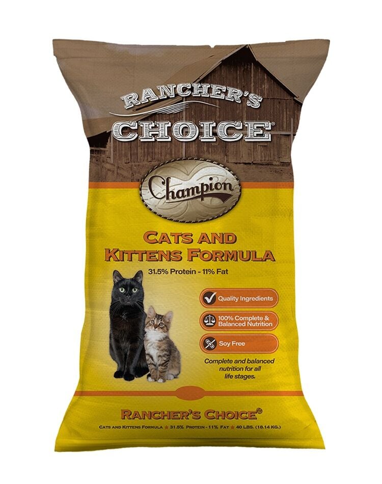 Ranchers Choice Cat/Kitten, 40-lb bag Dry Cat Food