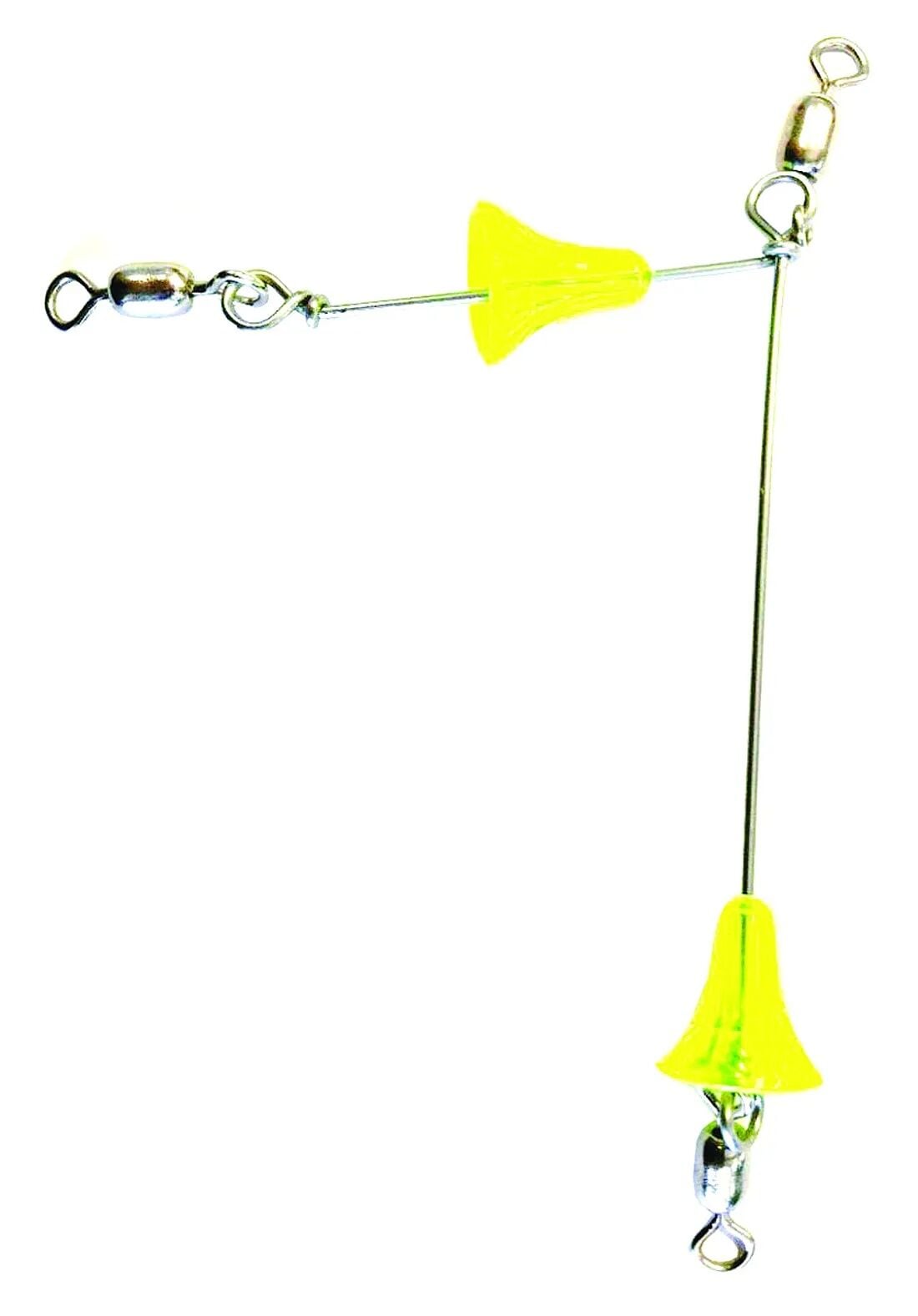 Oregon Tackle Chartreuse Spreaders With Swivels, 3-Pk