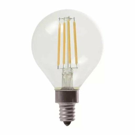 40W Replacement Soft White Dimmable Led Light Bulb Decorative G16 (2-Pack)